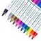 12 colors Acrylic Paint Pens for Porcelain, Professional Ceramic painting, Water-based, Medium Point, Water and Fade Resistant, DIY on Mugs and other Ceramics for Permanent Collection